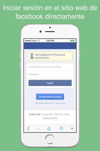 Safe web for Facebook screenshot 3