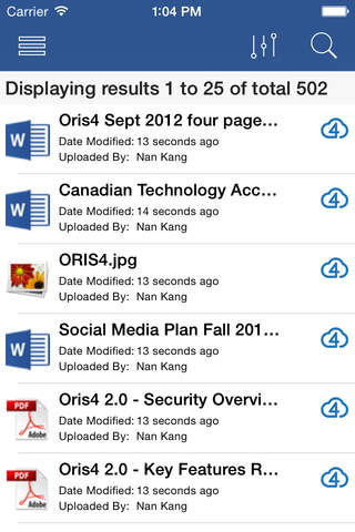 Oris4 screenshot 2