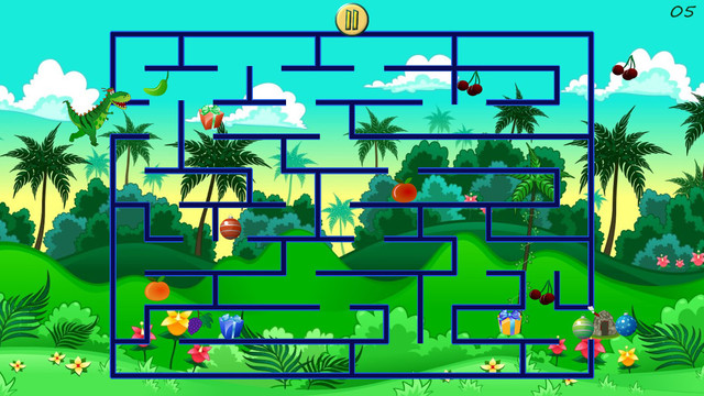 【免費遊戲App】Dino Maze - Dinosaur Mazes For Kids and Toddlers By Tiltan Games-APP點子