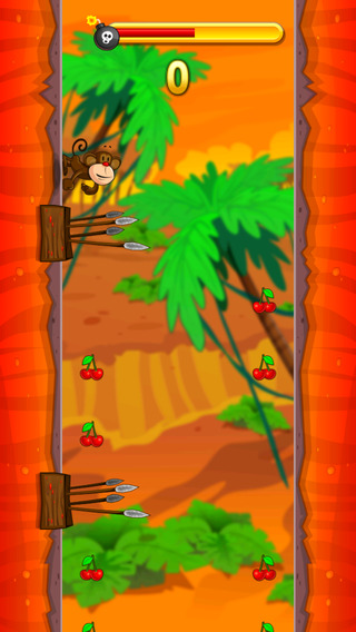 【免費遊戲App】Monkey Freddy's Run - Chase at Cherries Runner-APP點子