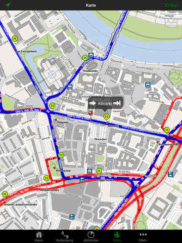 【免費旅遊App】A+ Fahrplan Dresden Premium-APP點子