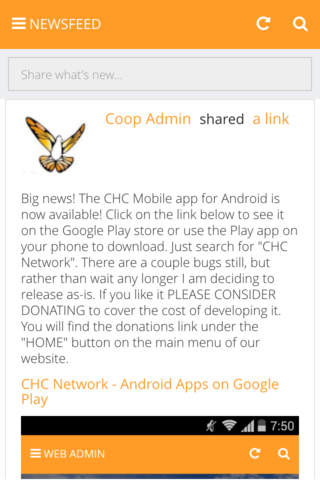 CHC Network screenshot 3