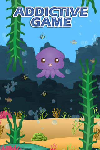 Jenny Jellyfish - A funny flappy adventure of the deep blue sea screenshot 4