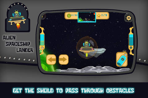 Alien Spaceship Lander screenshot 3