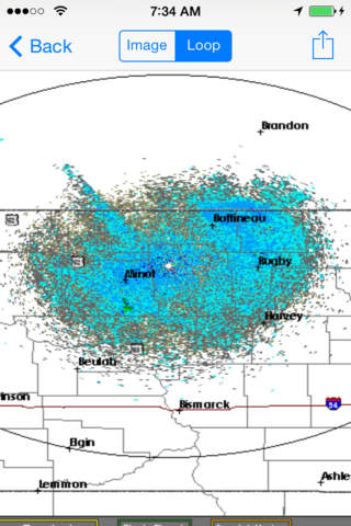 North Dakota/US NOAA Instant Radar Finder/Alert/Radio/Forecast All-In-1 - Radar Now screenshot 3