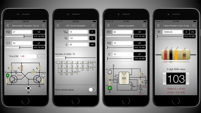 【免費生產應用App】Electronics Engineering ToolKit Pro 8 for iPhone-APP點子