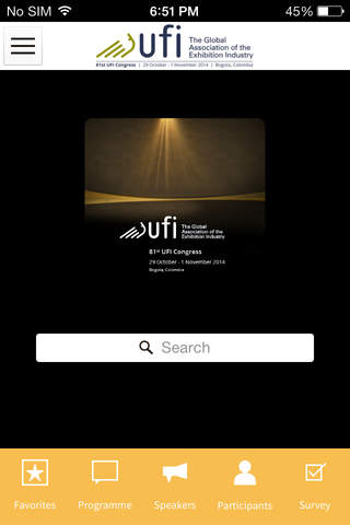 UFI Bogota 2014 screenshot 2