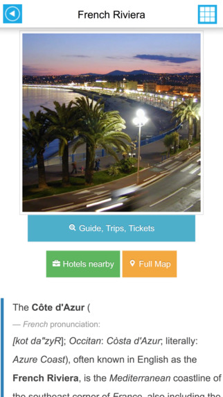 【免費旅遊App】Nice (France) Offline GPS Map & Travel Guide Free-APP點子