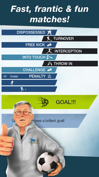 【免費遊戲App】Frantic FC: Play real football manager game for soccer-APP點子