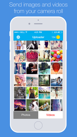 SnapExpert Send photos videos to snapchat