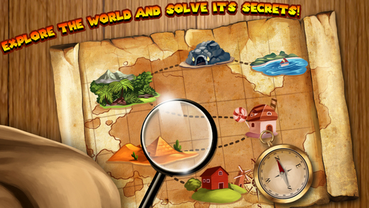 【免費遊戲App】Hidden Objects: World Tour HD, Free-APP點子