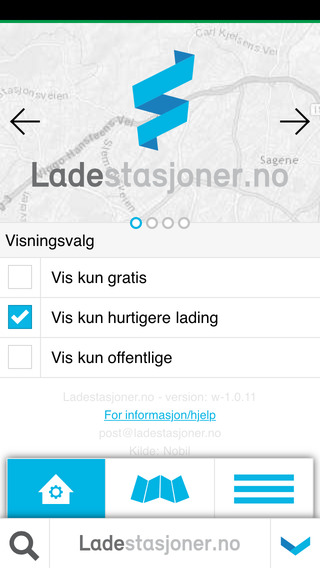 【免費交通運輸App】Ladestasjoner-APP點子