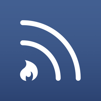 Fiery Feeds - An RSS reader for Feedly, Feedbin, MnmlRdr, Feed Wrangler and Fever LOGO-APP點子