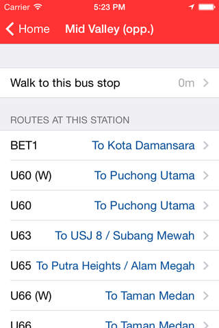 weTravel: RapidKL bus for Kuala Lumpur and Selangor screenshot 3