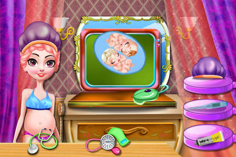 Princess Mommy Baby Check Up - Beauty Warm Diary/Cute Infant Care screenshot 2
