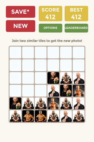 2048 Wrestler Edition - The Number Puzzle Game About Greatest Wrestlers From WWE screenshot 2