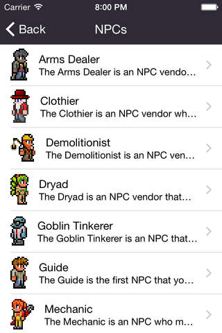 Guide Pro for Terraria screenshot 4