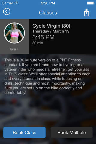 PNT Fitness screenshot 4