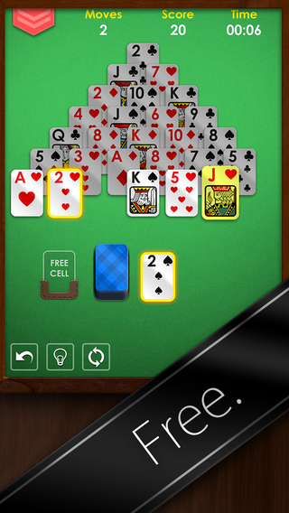 【免費遊戲App】Pyramid Solitaire Premium - Free Card Game-APP點子