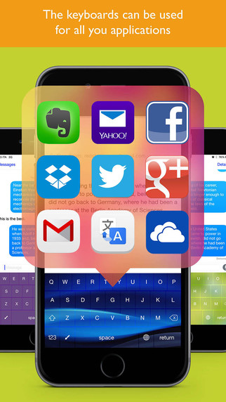 【免費工具App】Colored Keyboards Pro-APP點子