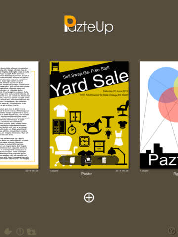 Скриншот из PazteUp - Layout Design, Create Flyer, Posters, Brochures, and Documents