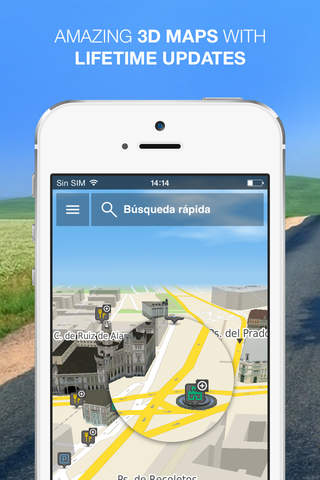 NLife Iberia - Navegación GPS, tráfico y mapas sin conexión a Internet screenshot 2
