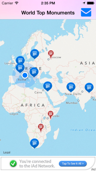 【免費旅遊App】World Top Monuments-APP點子