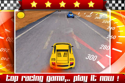 `` Asphalt Freeplay Racer 3D `` - The airborne auto racing sim-ulator to run the coins on the road !! screenshot 2