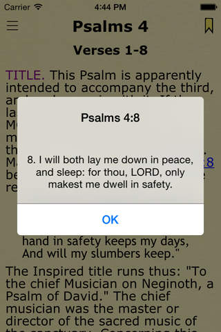 Bible Commentary on Psalms (The Treasury of David) screenshot 2