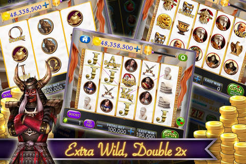Age of Warrior - Free Las Vegas Casino Slots Machines screenshot 2