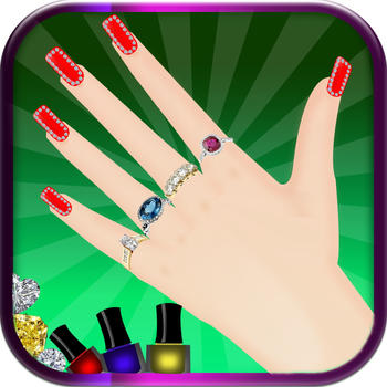 Nail Salon - Girls Fashion LOGO-APP點子