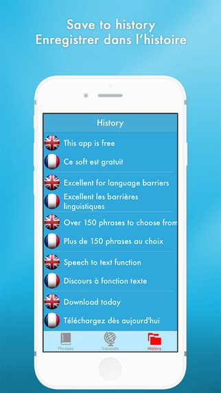 【免費旅遊App】Hello Salut - English to French translator / Francais an Anglais traducteur-APP點子