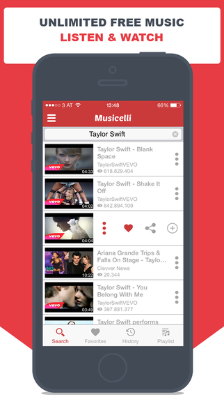 Musicelli - PlayTube Pro Playlist Manager for YouTube Music Videos