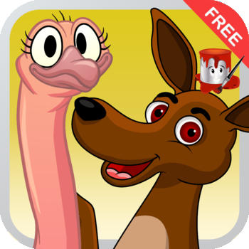 My Kids Tracer – Ostrich Vs Kangaroo 遊戲 App LOGO-APP開箱王