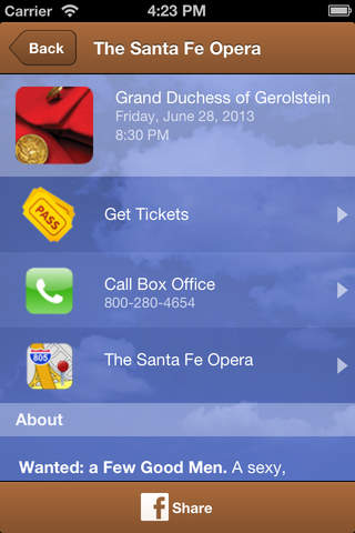 The Santa Fe Opera screenshot 3