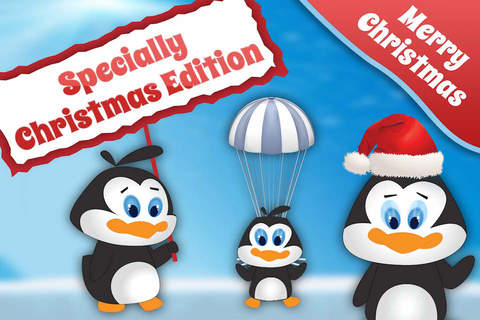 A Bouncy Air Penguin Bean Christmas Edition - An Addictive Hobbit Smashy Falling Birds Game screenshot 2