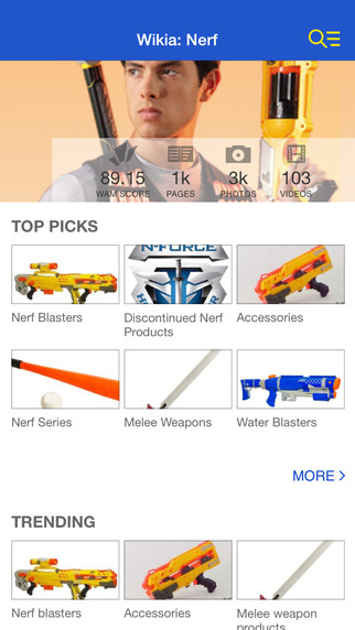 【免費書籍App】Wikia: Nerf Fan App-APP點子