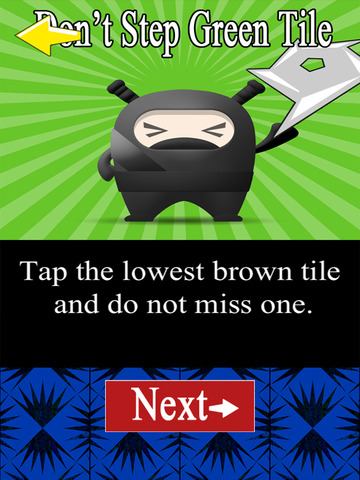 免費下載遊戲APP|Don't Step the Green Tile - Ninja Style app開箱文|APP開箱王