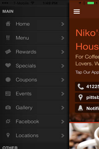 Niko's Coffee House screenshot 2