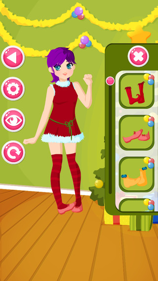 【免費遊戲App】Christmas Dressing Room: Fashion Girl-APP點子