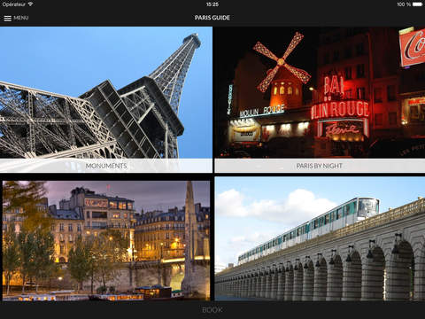 L'Ouest Hotel Paris for iPad screenshot 2