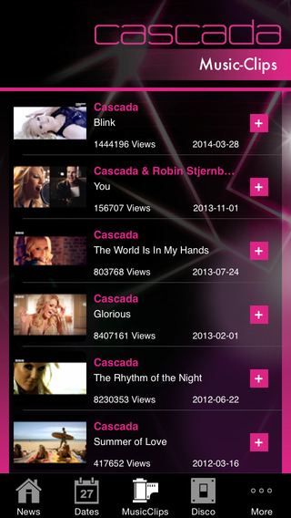 【免費音樂App】CASCADA-APP點子