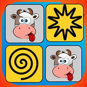 Baby Memory Genius - Funny farm animals LOGO-APP點子