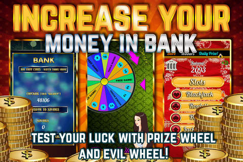 VIP Spin Mega Casino - Top Quality Casino Games with Slot Machines, Blackjack, Roulette, Bingo and Jacks or Better screenshot 3