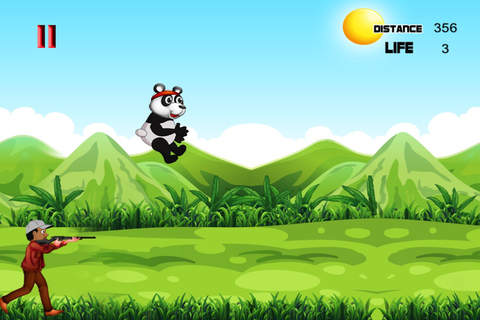 A Jungle Panda Bubble Star Runner Full Version screenshot 2