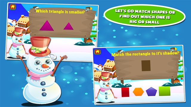 【免費教育App】Snowman Preschool Math Games-APP點子