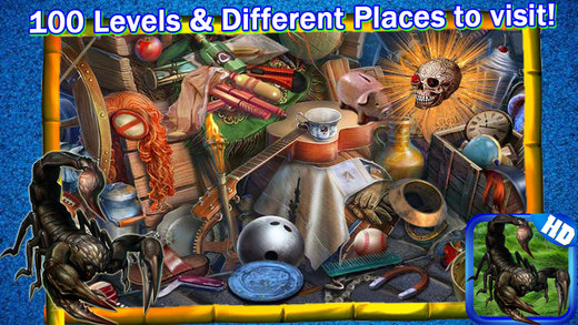 Mysterious Ghost Places:Hidden Objects