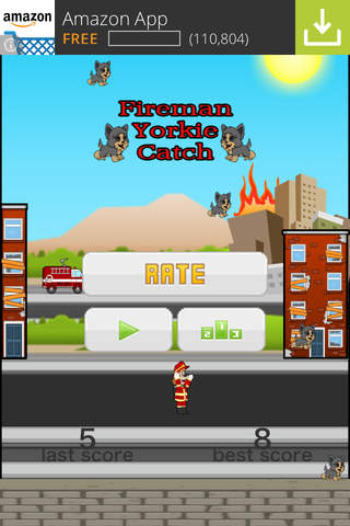 Fireman Yorkie Catch - Puppy Dog Saga screenshot 2