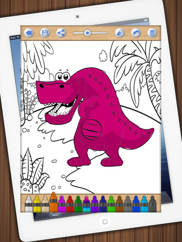 【免費攝影App】Dinosaurs to paint – magical coloring book - Premium-APP點子