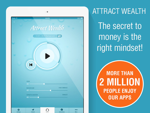 【免費財經App】Attract Wealth Hypnosis - PRO Guided Meditations on Attracting a Success Mindset and How to Make Money Using the Secret Law of Attraction-APP點子